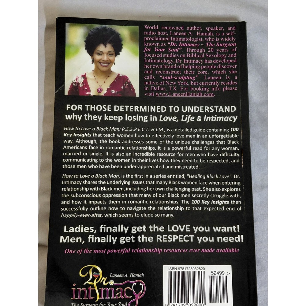 How to Love a Black Man R.E.S.P.E.C.T. H.I.M. Laneen Haniah Paperback 2018 - Picture 3 of 4